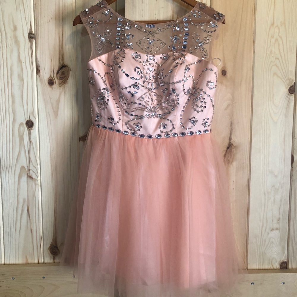 Pink homecoming dress